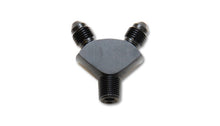 Load image into Gallery viewer, Vibrant -3AN x -3AN x 1/8in NPT Y-Adapter Fitting - Aluminum Fittings Vibrant
