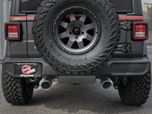 Load image into Gallery viewer, aFe Rebel Series 2.5in 409 SS Cat-Back Exhaust w/ Black Tips 18-19 Jeep Wrangler (JL) V6 3.6L Catback aFe
