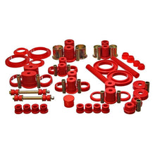 Load image into Gallery viewer, Energy Suspension 94-98 Ford Mustang Red Hyper-flex Master Bushing Set Bushing Kits Energy Suspension
