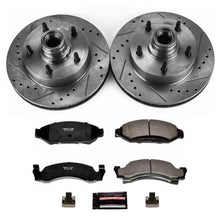 Load image into Gallery viewer, Power Stop 87-93 Ford E-150 Front Z23 Evolution Sport Brake Kit Brake Kits - Performance D&amp;S PowerStop   
