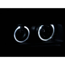 Load image into Gallery viewer, ANZO 1992-1998 BMW 3 Series E36 Projector Headlights w/ Halo Black (CCFL) G2 Headlights ANZO
