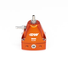 Load image into Gallery viewer, DeatschWerks DWR1000iL In-Line Adjustable Fuel Pressure Regulator - Orange Fuel Pressure Regulators DeatschWerks
