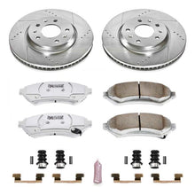 Load image into Gallery viewer, Power Stop 2004 Cadillac Seville Front Z26 Street Warrior Brake Kit Brake Kits - Performance D&amp;S PowerStop   
