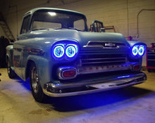 Load image into Gallery viewer, Oracle Pre-Installed Lights 5.75 IN. Sealed Beam - Amber Halo SEE WARRANTY Headlights ORACLE Lighting

