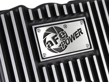 Load image into Gallery viewer, aFe Transmission Pan (Black w/ Machined Fins) GM Trucks 99-16 (4L60-E/4L60E/4L65E/4L70E/4L75E) Diff Covers aFe
