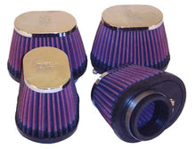 Load image into Gallery viewer, K&amp;N Universal Chrome Filter 1.75in Flange ID / 4in Length x 2.875in Width Base / 2.75in Height Air Filters - Universal Fit K&amp;N Engineering   
