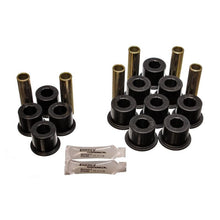 Load image into Gallery viewer, Energy Suspension 97-04 Dodge Dakota 2WD / 87-04 4WD Black Rear Leaf Spring Bushing Set Bushing Kits Energy Suspension
