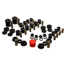 Load image into Gallery viewer, Energy Suspension 95-99 Mitsubishi Eclipse FWD/AWD Black Hyper-flex Master Bushing Set Bushings - Full Vehicle Kits Energy Suspension
