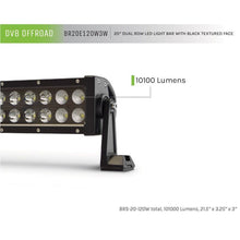 Load image into Gallery viewer, DV8 Offroad BRS Pro Series 20in Light Bar 120W Flood/Spot 3W LED - Black Light Bars &amp; Cubes DV8 Offroad
