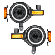 Load image into Gallery viewer, Oracle 2021+ Ford Bronco Oculus Bi-LED Projector Headlights - Amber/White Switchback SEE WARRANTY Headlights ORACLE Lighting
