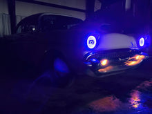 Load image into Gallery viewer, Oracle Pre-Installed Lights 7 IN. Sealed Beam - Blue Halo SEE WARRANTY Headlights ORACLE Lighting
