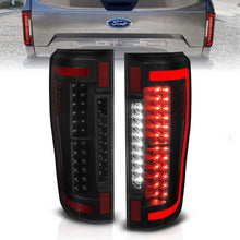 Load image into Gallery viewer, ANZO 2017+ Ford F-250 LED Taillights - Black/Smoke Tail Lights ANZO
