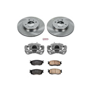 PowerStop Brake Kits - OE Power Stop 06-11 Hyundai Accent Front Autospecialty Brake Kit w/Calipers