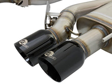 Load image into Gallery viewer, aFe MACHForce XP 3in 304SS Cat Back Exhaust s/ Black Tips 16-17 Cadillac ATS-V V6-3.6L (tt) Catback aFe
