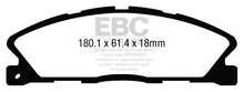 Load image into Gallery viewer, EBC 13+ Ford Taurus 3.5 Twin Turbo SHO Redstuff Front Brake Pads Brake Pads - Performance EBC   
