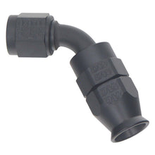 Load image into Gallery viewer, DeatschWerks 6 AN Female Flare Swivel 60-Degree Hose End PTFE - Anodized Matte Black Fittings DeatschWerks
