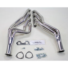 Load image into Gallery viewer, JBA 65-73 Ford Mustang 260-302 SBF 4 Speed C4/C6/AOD 1-3/4in Primary Silver Long Tube Header Headers &amp; Manifolds JBA
