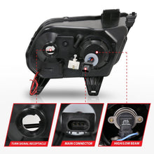 Load image into Gallery viewer, ANZO 2010-2014 Ford Mustang Projector Headlights w/ Halo Black (CCFL) Headlights ANZO
