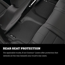 Load image into Gallery viewer, Husky Liners 14-18 Nissan Rogue / 14-15 Nissan X-Trail X-Act Contour Black Front Floor Liners Floor Mats - Rubber Husky Liners
