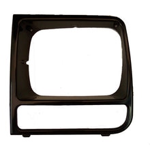 Load image into Gallery viewer, Omix LH Black Headlight Bezel 97-01 Jeep Cherokee (XJ) Light Covers and Guards OMIX
