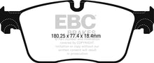 Load image into Gallery viewer, EBC 15-17 Jaguar XF 3.0L Redstuff Front Brake Pads Brake Pads - Performance EBC   
