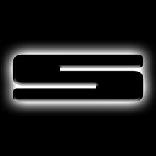 Load image into Gallery viewer, ORACLE Lighting Universal Illuminated LED Letter Badges - Matte Blk Surface Finish - S SEE WARRANTY Light Accessories and Wiring ORACLE Lighting
