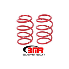 Load image into Gallery viewer, BMR 05-14 S197 Mustang GT Front Performance Version Lowering Springs - Red Lowering Springs BMR Suspension
