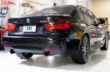 Load image into Gallery viewer, AWE Tuning BMW F3X 335i/435i Touring Edition Axle-Back Exhaust - Diamond Black Tips (102mm) Axle Back AWE Tuning   
