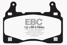 Load image into Gallery viewer, EBC 11-15 Chevrolet Camaro 6.2L Bluestuff Front Brake Pads Brake Pads - Racing EBC   
