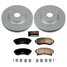 Load image into Gallery viewer, Power Stop 08-14 Cadillac CTS Front Z17 Evolution Geomet Coated Brake Kit Brake Kits - Performance Blank PowerStop
