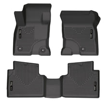 Load image into Gallery viewer, Husky Liners 2022 Ford Escape Hybrid Black Front &amp; 2nd Seat Floor Liners Floor Mats - Rubber Husky Liners
