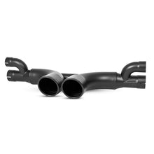 Load image into Gallery viewer, MBRP 14-19 Porsche GT3/GT3RS 3in Center Muffler Bypass 4in Tips - Black Coated Catback MBRP
