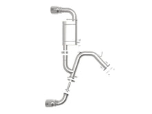 Load image into Gallery viewer, aFe Takeda Exhaust Axle-Back 19-20 Hyundai Veloster N 304SS Polished Dual Tips Exhaust Axle Back aFe
