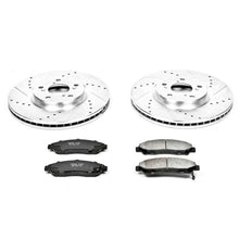 Load image into Gallery viewer, Power Stop 07-13 Acura MDX Front Z23 Evolution Sport Brake Kit Brake Kits - Performance D&amp;S PowerStop   
