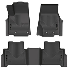 Load image into Gallery viewer, Husky Liners 2022 Jeep Grand Cherokee (New Style) Weatherbeater Black Front &amp; 2nd Seat Floor Liner Floor Mats - Rubber Husky Liners
