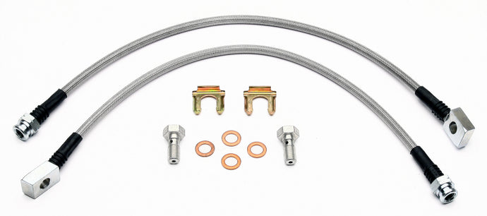 Wilwood Flexline Kit 97-03 Corvette w/ OEM Front Caliper Brake Line Kits Wilwood