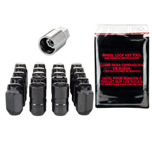 Load image into Gallery viewer, McGard 5 Lug Hex Install Kit w/Locks (Cone Seat Nut) M14X1.5 / 22mm Hex / 1.635in. Length - Black Lug Nuts McGard
