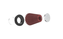 Load image into Gallery viewer, K&amp;N Universal Chrome Filter 2.063in Flange ID x 3.5in Base OD x 2in Top OD x 4in H Air Filters - Universal Fit K&amp;N Engineering   

