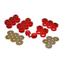 Load image into Gallery viewer, Energy Suspension 97-06 Jeep Wrangler YJ &amp; TJ Red Body(cab) Mount Set Bushing Kits Energy Suspension
