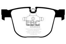 Load image into Gallery viewer, EBC 10-14 BMW X5 4.4 Twin Turbo (50) Greenstuff Rear Brake Pads Brake Pads - Performance EBC   
