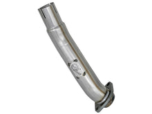 Load image into Gallery viewer, aFe Twisted Steel 2in Stainless Steel Loop Delete Down-Pipe 2018+ Jeep Wrangler (JL) V6 3.6L Downpipes aFe
