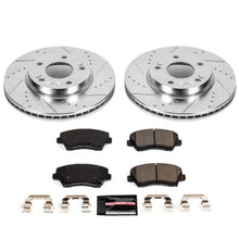 Load image into Gallery viewer, Power Stop 16-17 Hyundai Veloster Front Z23 Evolution Sport Brake Kit Brake Kits - Performance D&amp;S PowerStop   
