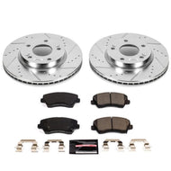 Power Stop 16-17 Hyundai Veloster Front Z23 Evolution Sport Brake Kit Brake Kits - Performance D&S PowerStop   