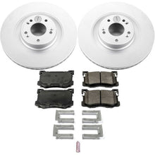 Load image into Gallery viewer, Power Stop 15-16 Hyundai Genesis Front Z17 Evolution Geomet Coated Brake Kit Brake Kits - Performance Blank PowerStop
