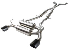 Load image into Gallery viewer, aFe Takeda 2-1/2 in 304 SS Cat-Back Exhaust System Infiniti G37 08-13/Q60 14-15 V6-3.7 w/ Black Tips Catback aFe
