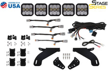 Load image into Gallery viewer, Diode Dynamics 21-22 Ford F-150 SS5 Grille CrossLink Lightbar Kit- Yellow Pro Combo Light Bars &amp; Cubes Diode Dynamics   
