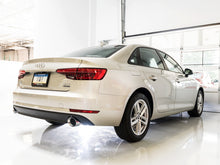 Load image into Gallery viewer, AWE Tuning Audi B9 A4 Track Edition Exhaust Dual Outlet - Chrome Silver Tips (Includes DP) Catback AWE Tuning   
