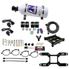 Load image into Gallery viewer, Nitrous Express 4150 Dual Stage Billet Crossbar Nitrous Kit (50-300 &amp; 100-500HP) w/5lb Bottle Nitrous Systems Nitrous Express
