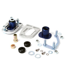 Load image into Gallery viewer, BBK 79-93 Mustang Caster Camber Plate Kit - Silver Anodized Finish Shock Mounts &amp; Camber Plates BBK
