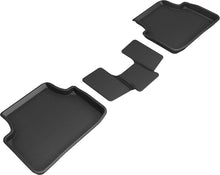 Load image into Gallery viewer, 3D MAXpider 18-21 Volkswagen Tiguan Kagu 2nd Row Floormats - Black Floor Mats - Rubber 3D MAXpider   
